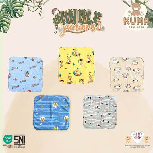 LIBBY Saputangan / Lap Jungle Juniors Motif (1 pcs)