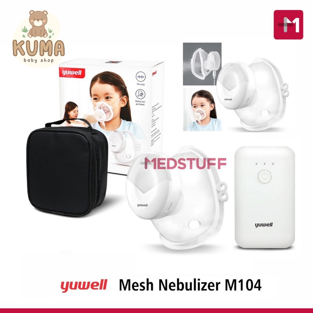 Mesh Nebulizer M104 Yuwell Air Compressor Atomizer Handsfree Portable