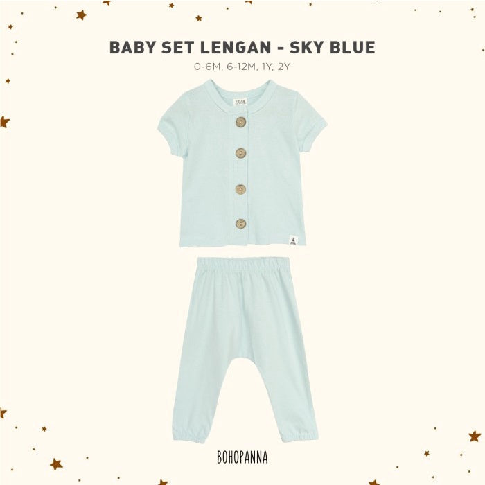 BOHOPANNA - BABY SET LENGAN - SETELAN BAYI 2 2307