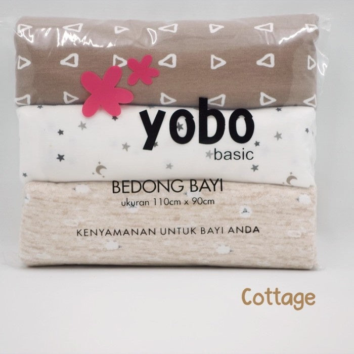 MIXED PACK YOBO Baby Swaddle Wraps Set of 3 | BEDONG BAYI x 3pcs NEW