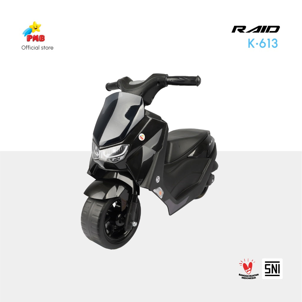 Mainan Anak Motor FOOT TO FLOOR  K613 RAID - PMB TOYS