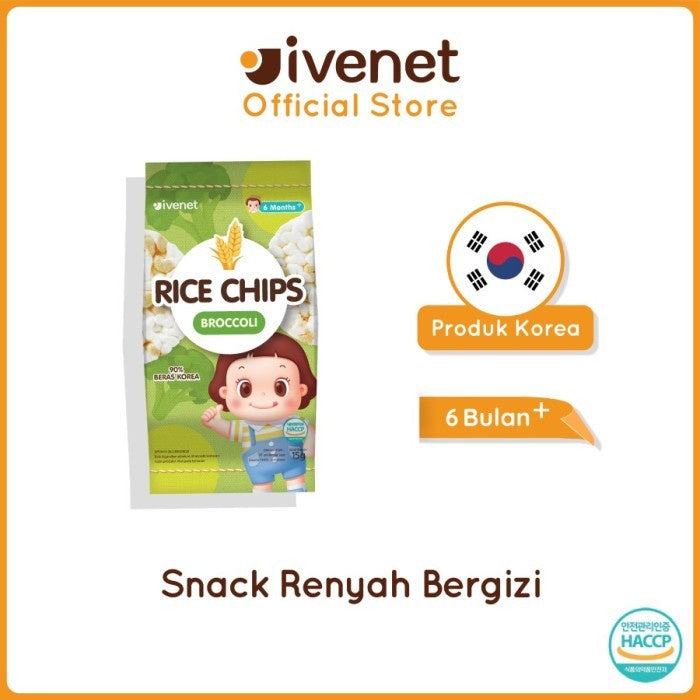 Ivenet Rice Chip - Snack Jajanan Cemilan Kerupuk Bayi dan Anak