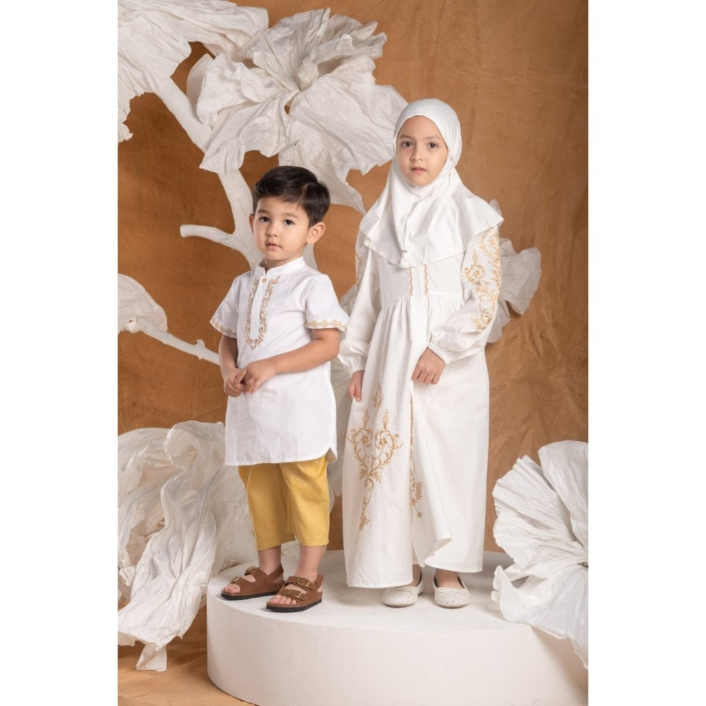 BOHOPANNA - RAYA COLLECTION 2025 - KURTA KIDS SET - Setelan Baju Bayi - Baju Muslim - Baju Raya
