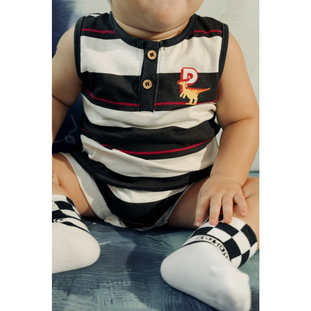 BOHOPANNA - ANDY PLAYSUIT - JUMPER ANAK 2481 Dinosaur