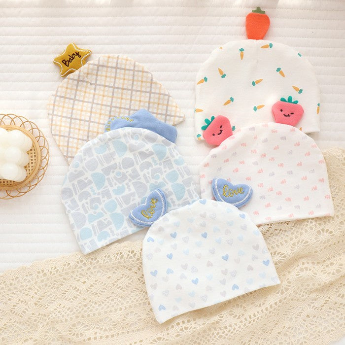 Kuma Newborn Baby Summer Hat Topi Kupluk Anak 8005