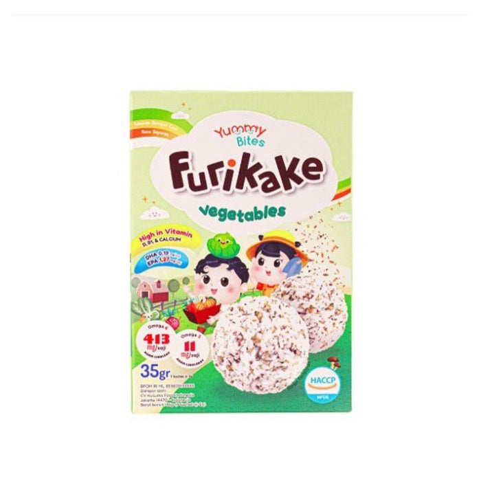 Yummy Bites Furikake 35gr Yummybites Rumput Laut Topping Mpasi