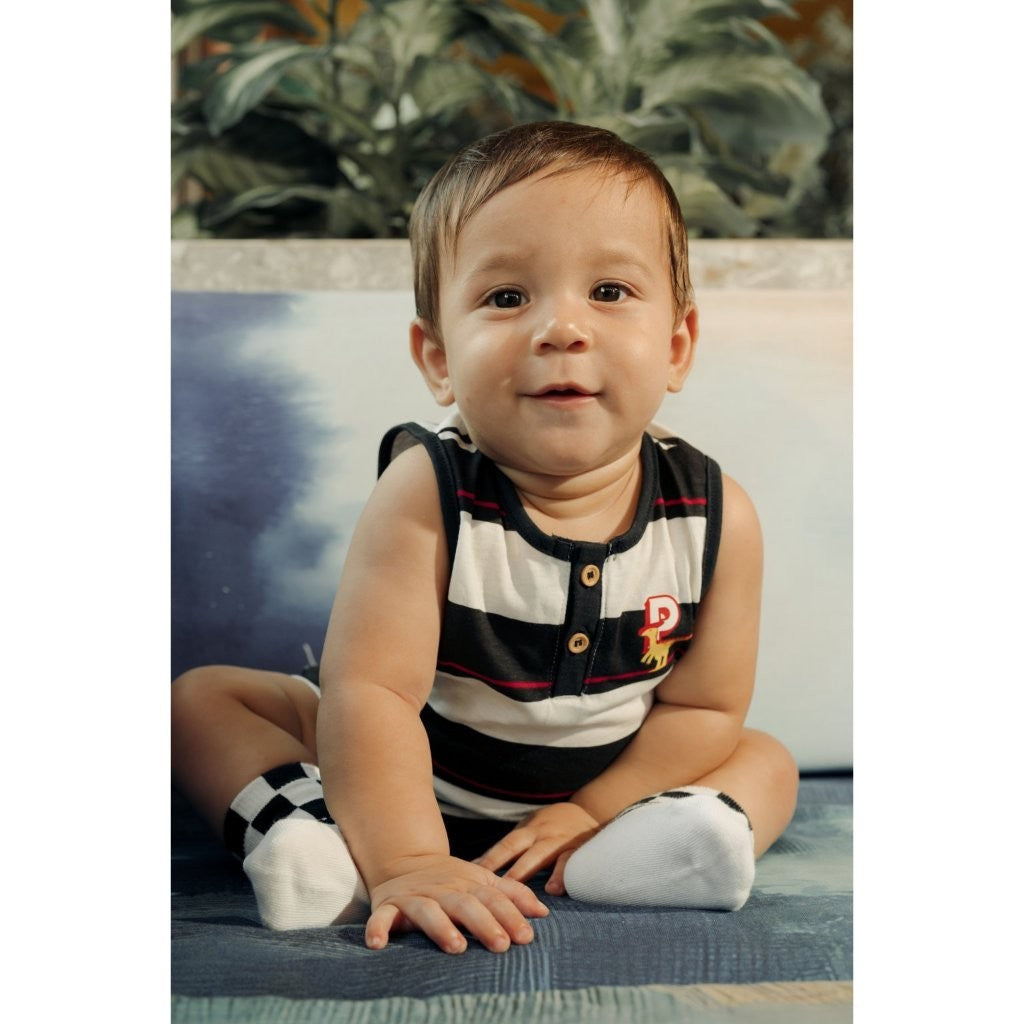 BOHOPANNA - ANDY PLAYSUIT - JUMPER ANAK 2481 Dinosaur