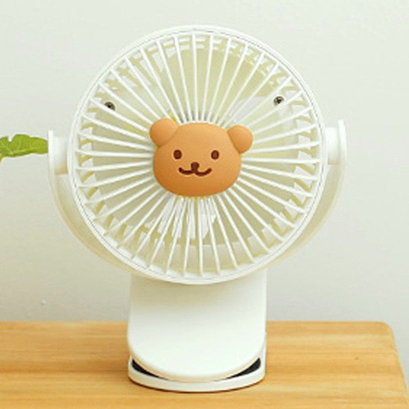 Kuma Bear Fan Kipas Stroller USB YT120