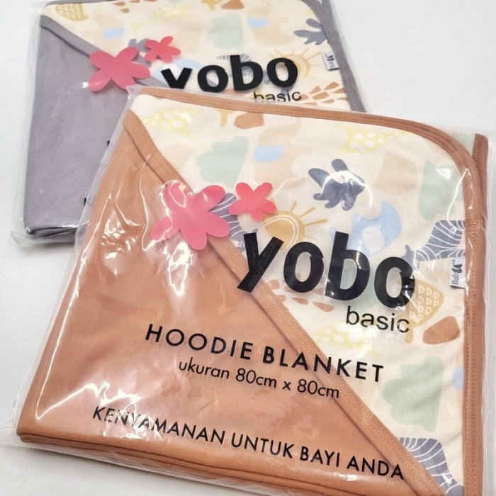 YOBO Hoodie Baby Blanket | SELIMUT TOPI BAYI 80cm x 80cm 1pcs