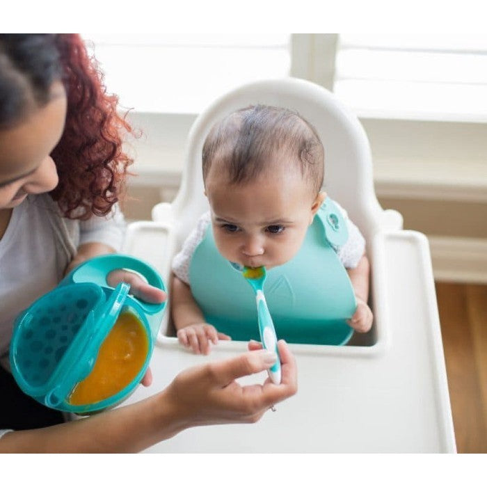 Dr Brown's Travel Fresh Bowl and Spoon / Dr Brown Tempat Makan Bayi