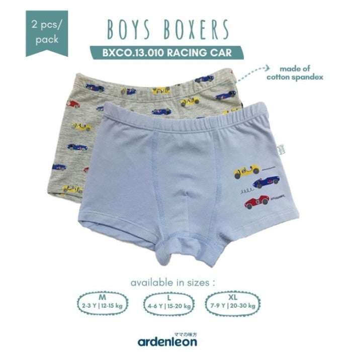 Ardenleon 2pcs Boxer 2-9 Tahun Celana Dalam Anak Laki Laki