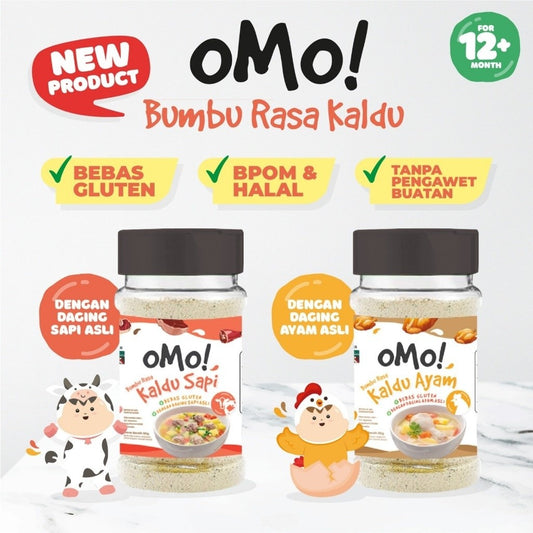 [NEW] OMO! KALDU SAPI (BEEF) / Ayam (Chicken) Mpasi Bebas Gluten Tanpa MSG