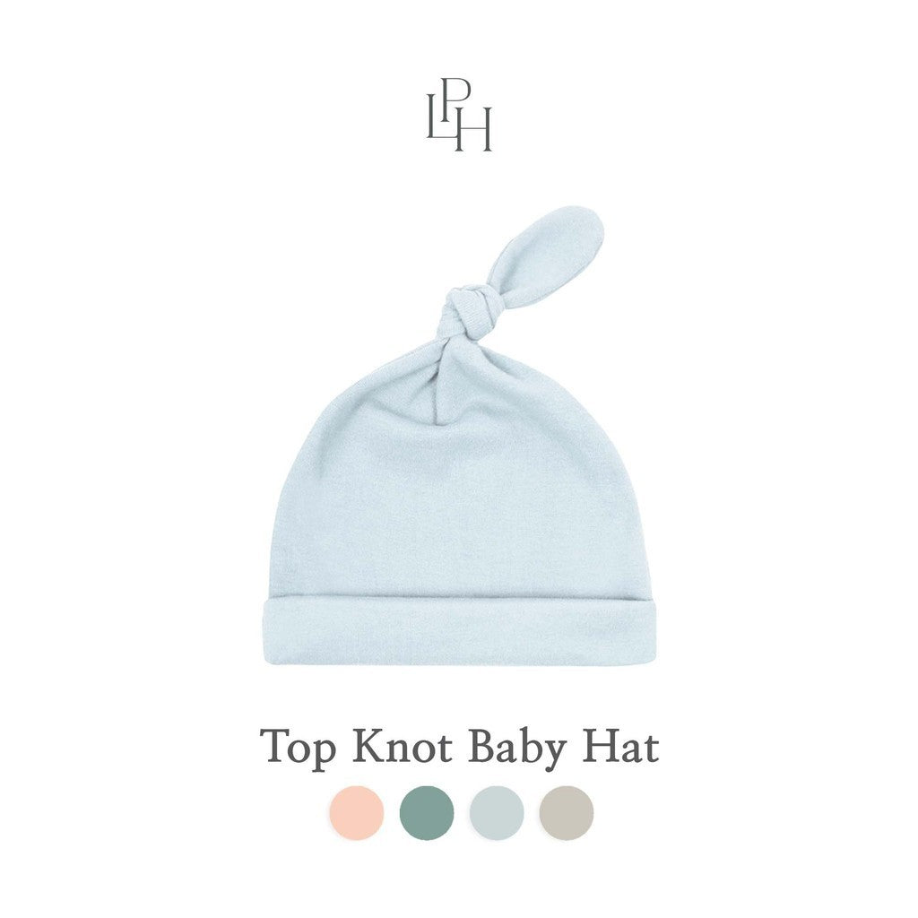 Little Palmerhaus - Top Knot Baby Hat (Topi Bayi)
