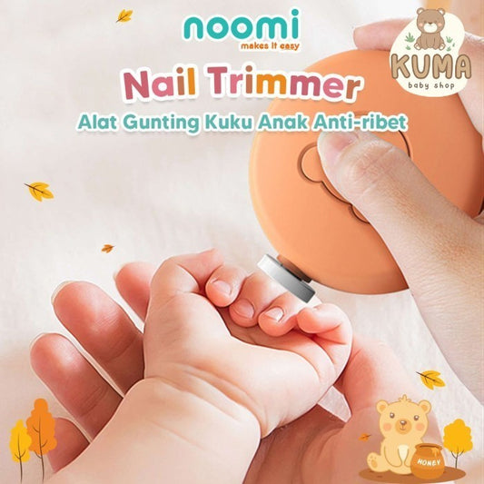 Noomi Nail Trimmer | Gunting Kuku Elektrik Anak Bayi