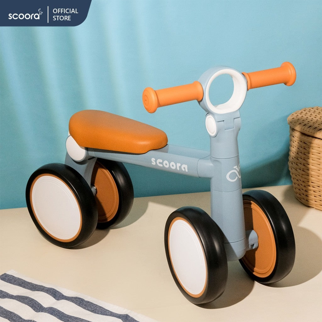 SCOORA ZIRRO Balance Bike Toddler Sepeda Keseimbangan Anak