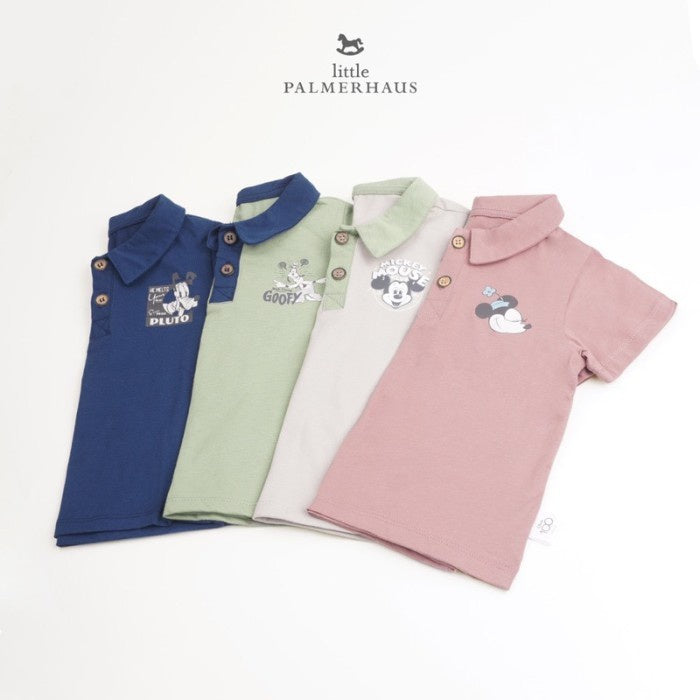 Little Palmerhaus - Disney 100 Mickey Polo / Kaos Polo Anak