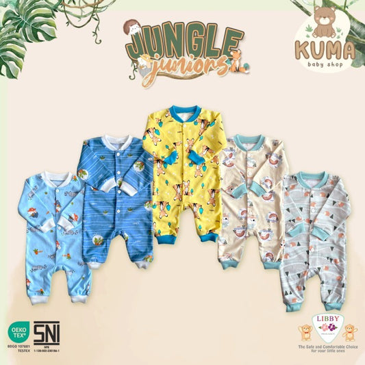 LIBBY Baju Kodok Panjang Buka Kaki Tanpa Topi (1 pcs)