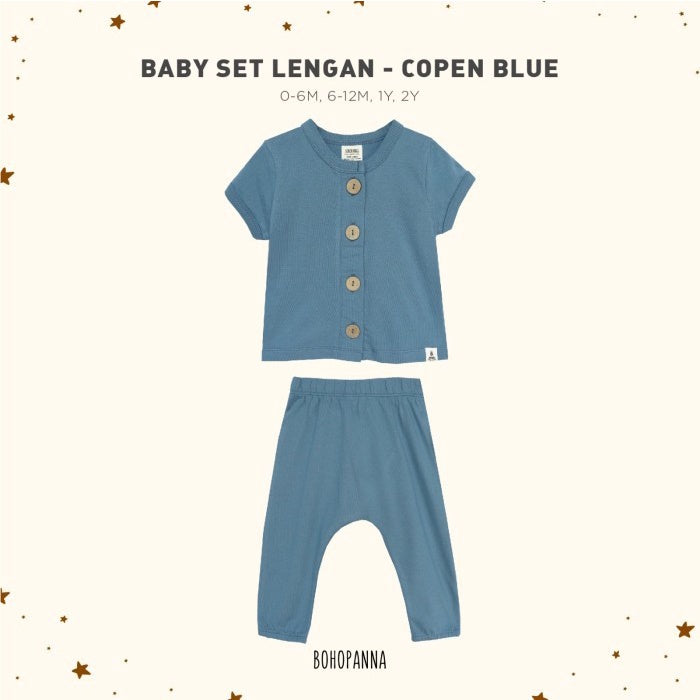 BOHOPANNA - BABY SET LENGAN - SETELAN BAYI 2 2307