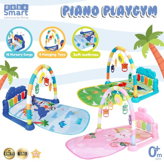 Bebe Smart Bebesmart Piano Playgym Alas Bermain Anak