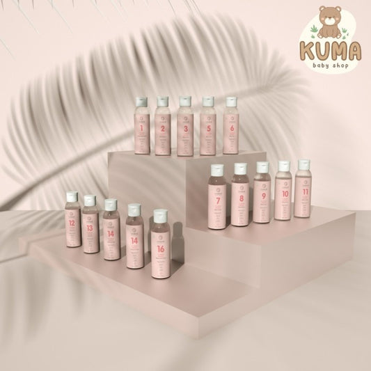 Habbie Aromatic Minyak Telon Oil Flower Series 100ml