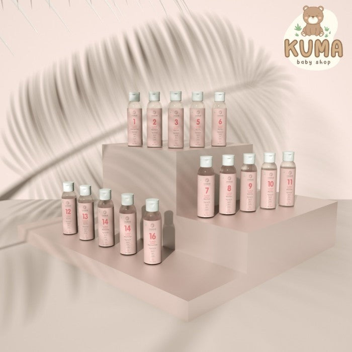 Habbie Aromatic Minyak Telon Oil Flower Series 100ml