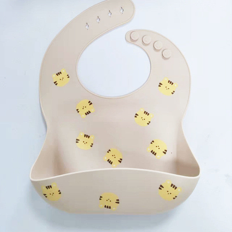 Kuma Bear Silicone Bib & Placemat Place Mat Alas Makan Celemek Makan