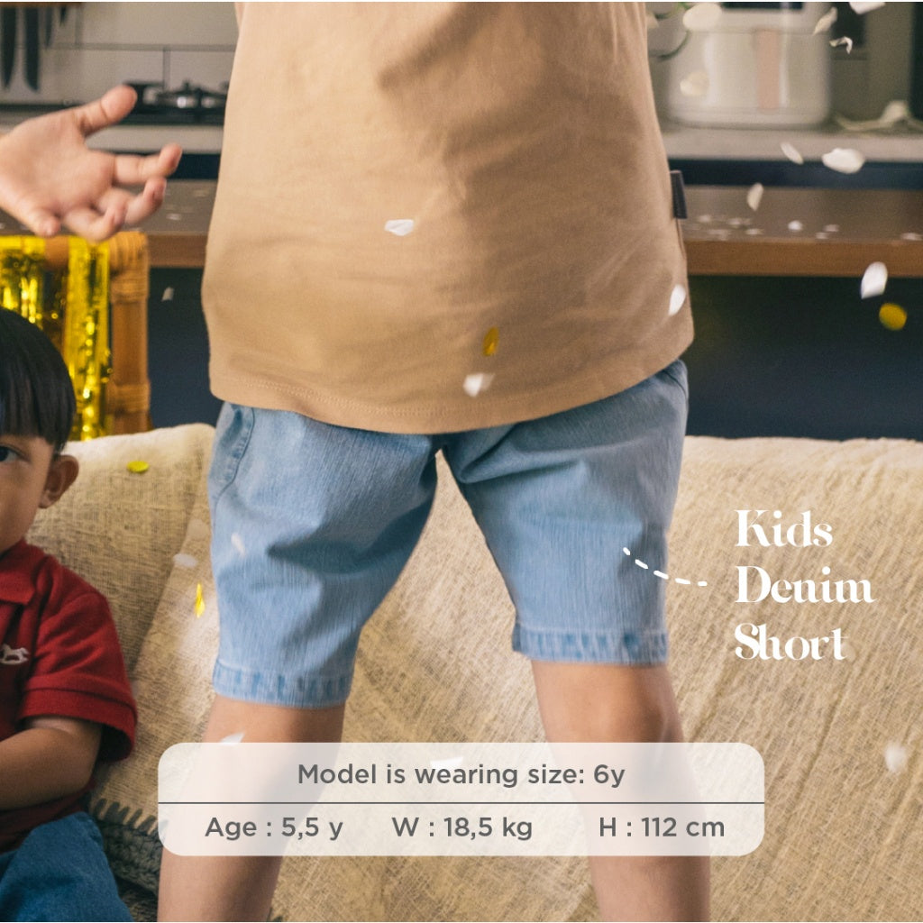 Little Palmerhaus - Kids Denim Short 6.0 (Celana Denim Anak)
