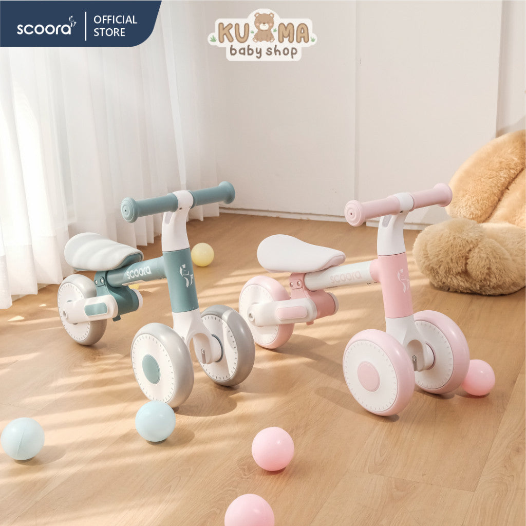 SCOORA Zenoz Balance Bike Toddler Sepeda Keseimbangan Anak