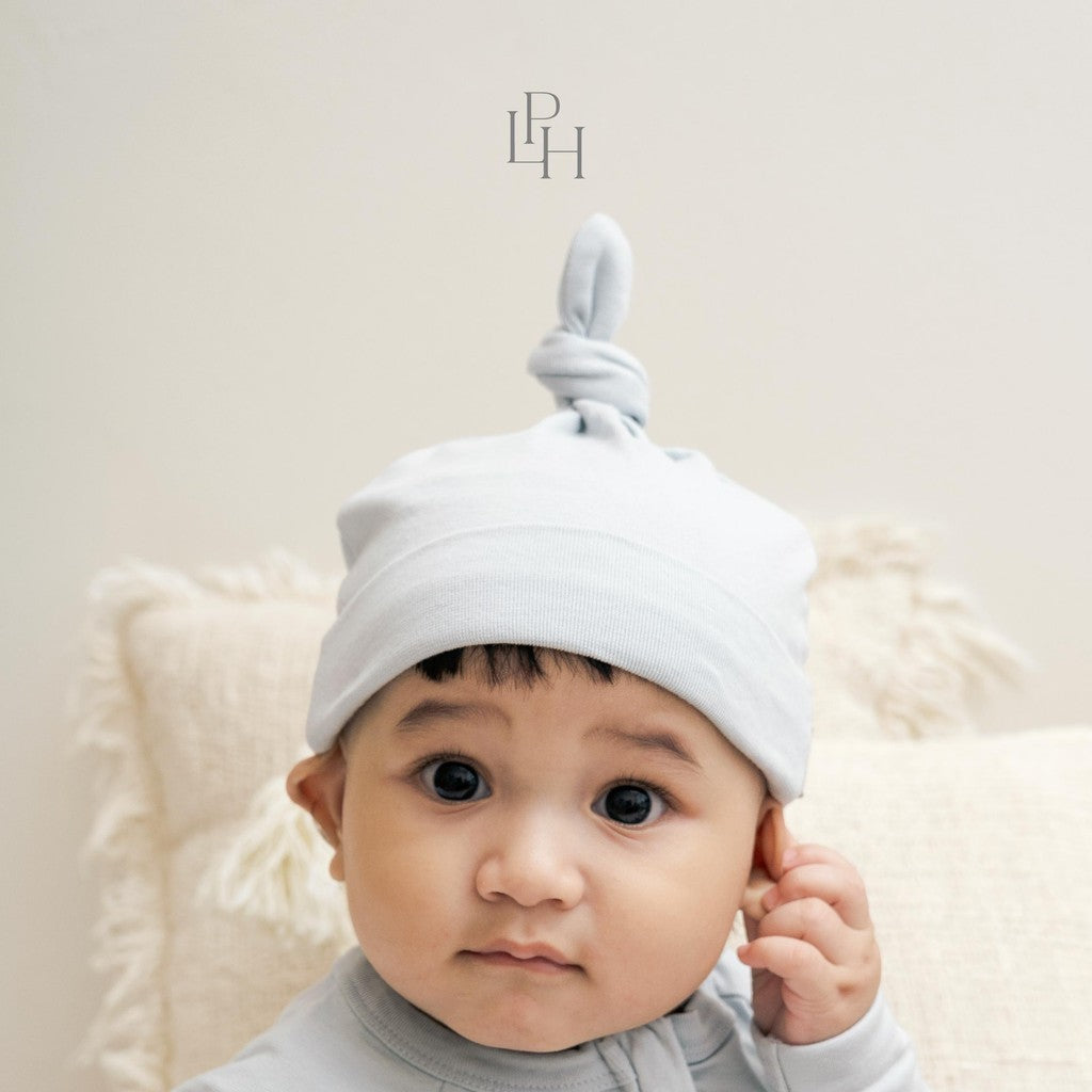 Little Palmerhaus - Top Knot Baby Hat (Topi Bayi)