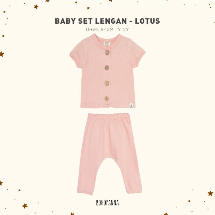 BOHOPANNA - BABY SET LENGAN - SETELAN BAYI 2 2307