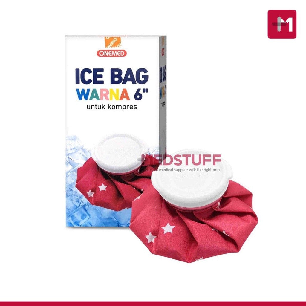 Ice Bag Onemed 6inch Ice Bag Compress Warna 6inch Kompres Panas Dingin