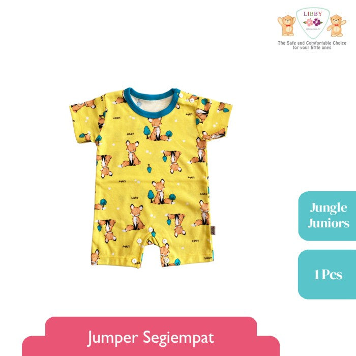 LIBBY Jungle Juniors Motif Baju Kodok Segiempat (1 pcs)