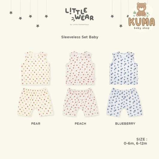 Baju Bayi - Little Palmerhaus Little Wear Baby Sleeveless Set 19.0