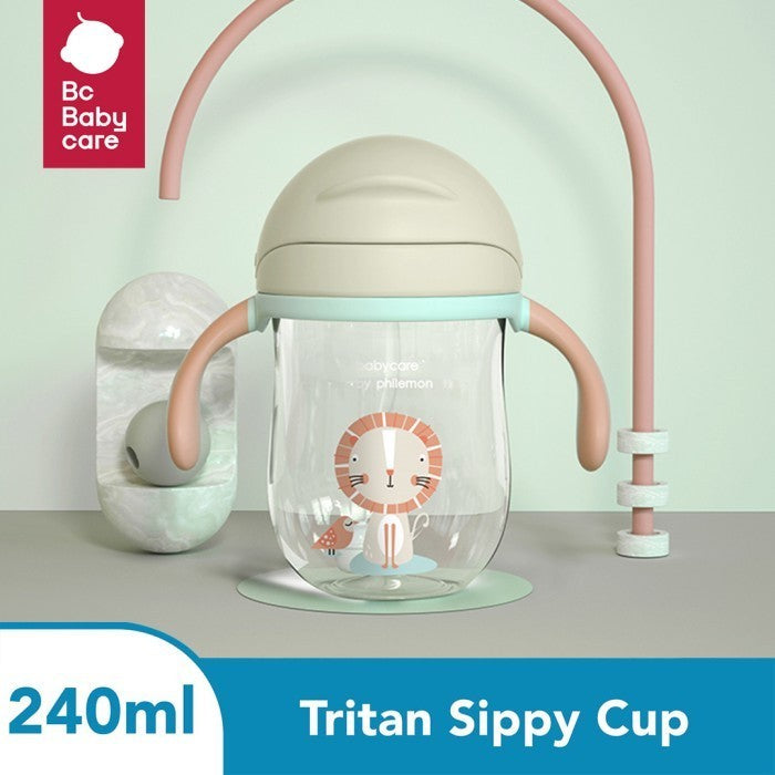 BC BABYCARE SIPPY CUP TRITAN 240ML BOTOL MINUM SEDOTAN ANAK BAYI