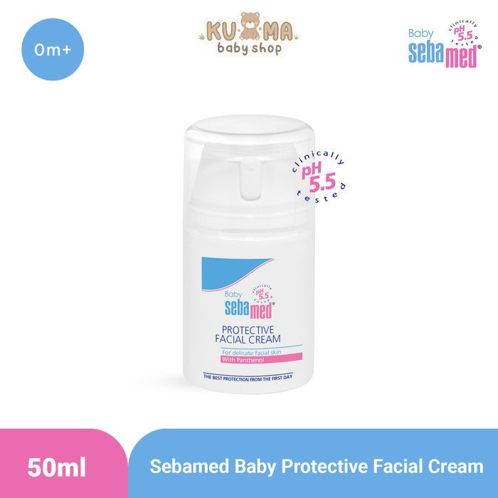 Sebamed Baby Protective Facial Cream 50ml Lotion Ruam Wajah Bayi
