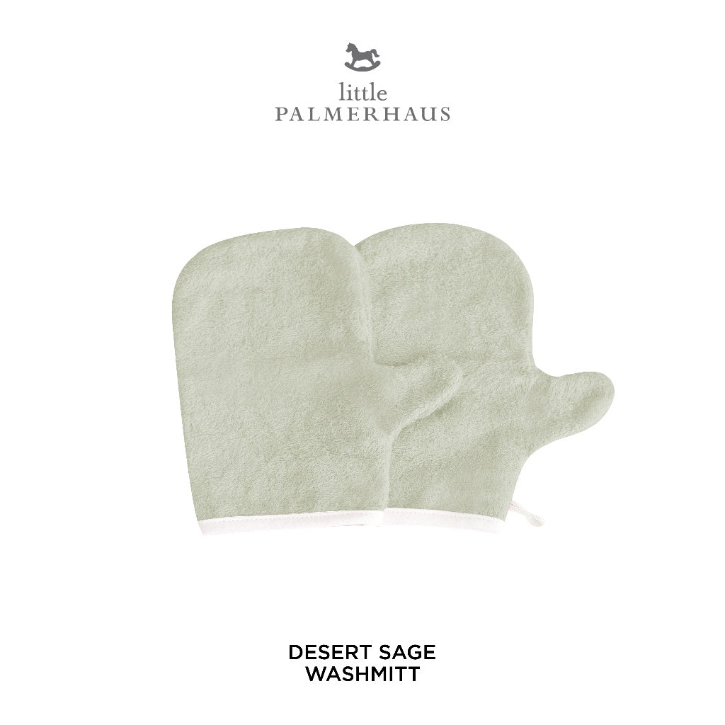 Little Palmerhaus - Bam & Boo Bamboo Washmitt (Waslap Bayi / Washlap / Bath Gloves Sarung Tangan Mandi)