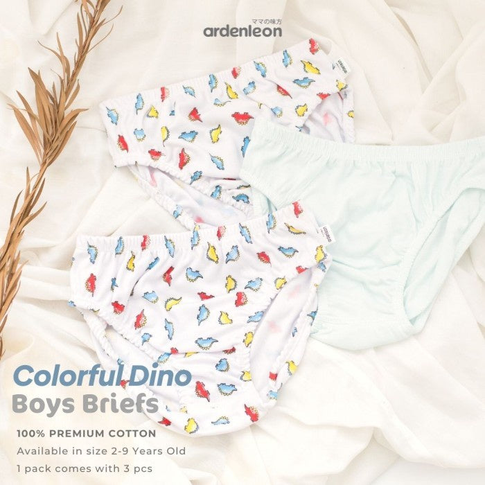 Ardenleon Boys Briefs 3pcs Celana Dalam Anak Laki