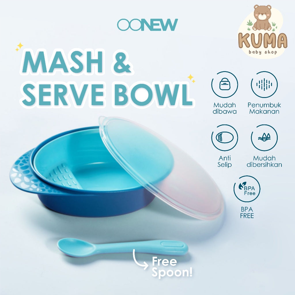 Mangkuk Bayi - OONEW - Mash & Serve Bowl TB1919