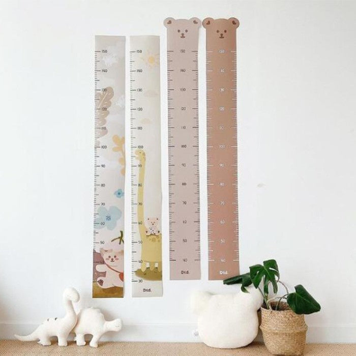 Kuma Pengukur Tinggi Badan Anak Penggaris Tempel Wall Sticker W04
