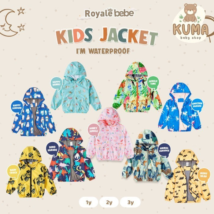 Royale Bebe - Jacket Anak (Kids Jacket) Jaket Parasut Outdoor