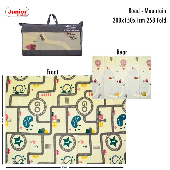 Labeille Playmat Baby Lebar Tebal Karpet Matras Bayi - 200x150x1
