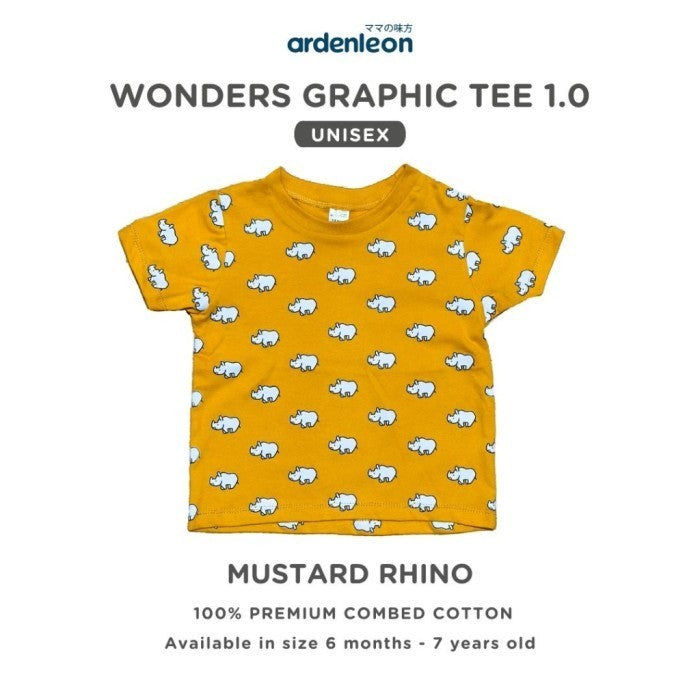 Ardenleon Kaos Anak Wonders Graphic Tee 1.0