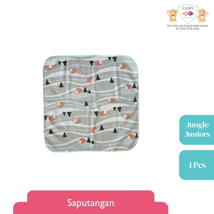 LIBBY Saputangan / Lap Jungle Juniors Motif (1 pcs)