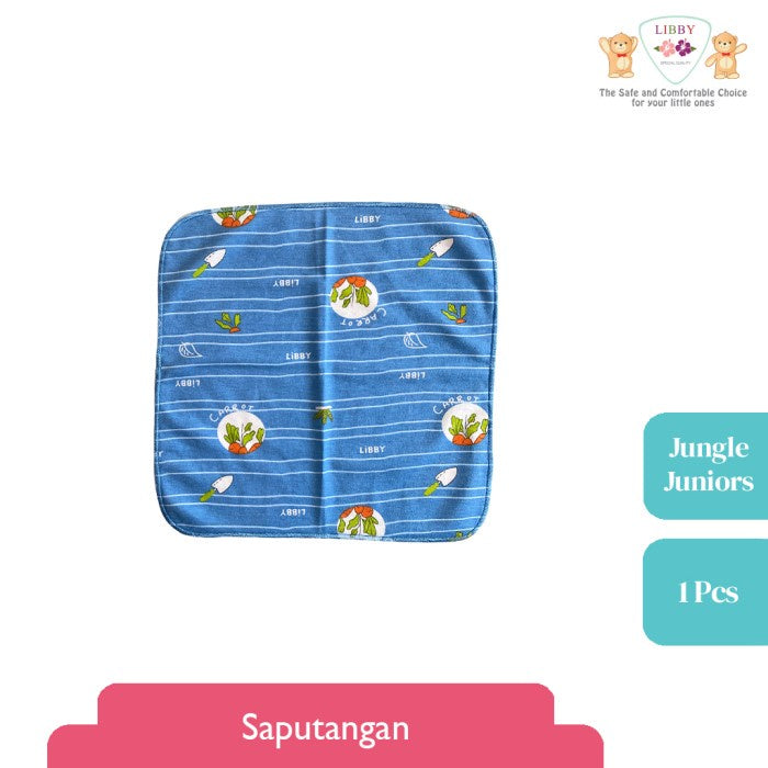 LIBBY Saputangan / Lap Jungle Juniors Motif (1 pcs)