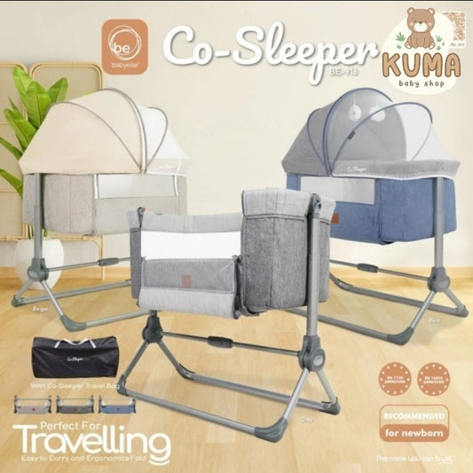 Baby Bed Co-Sleeper Babyelle BE 916 / Box Tempat Tidur Bayi Travelling