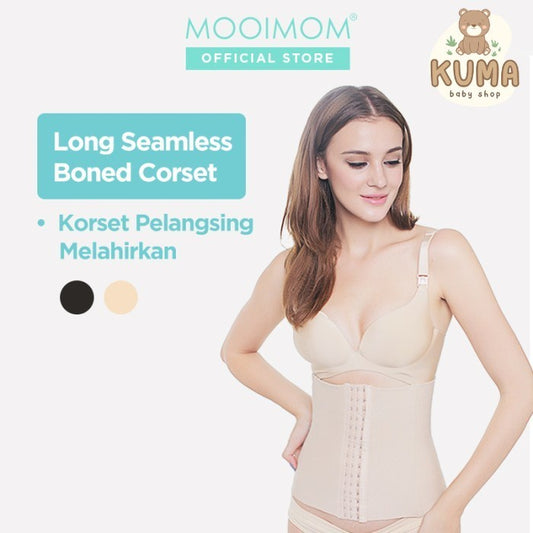 Korset Melahirkan | MOOIMOM Long Seamless Boned Corset