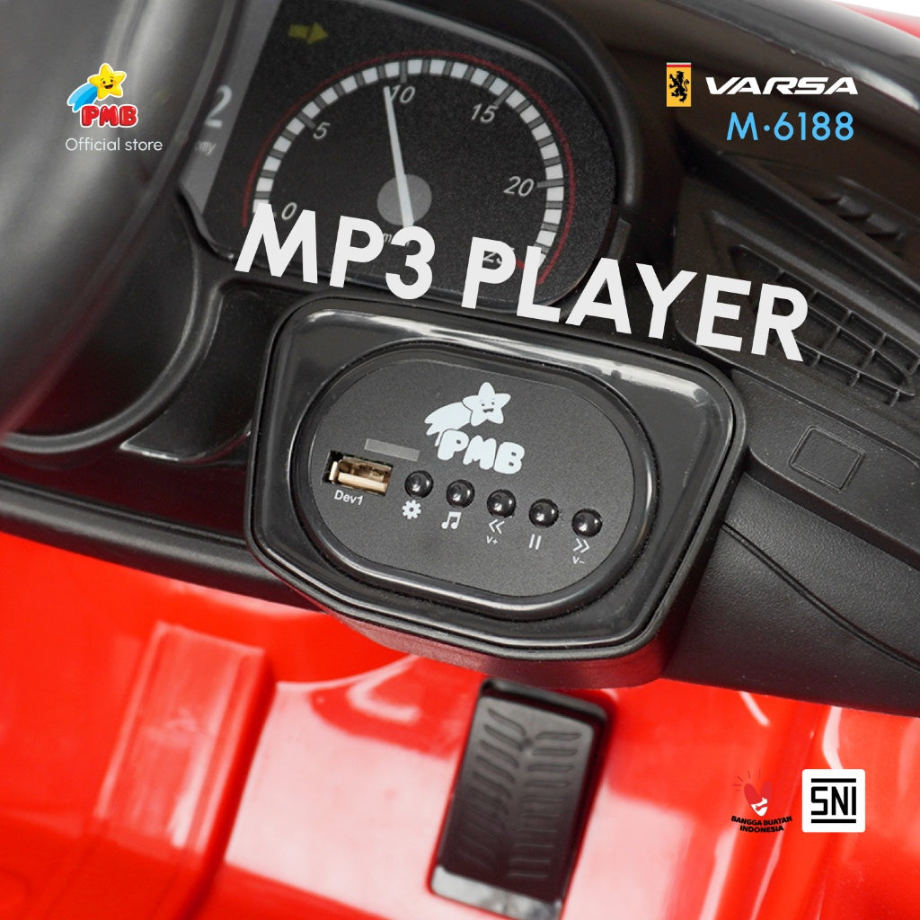 Mainan Anak Mobil Aki  VARSA  M6188 - PMB Toys