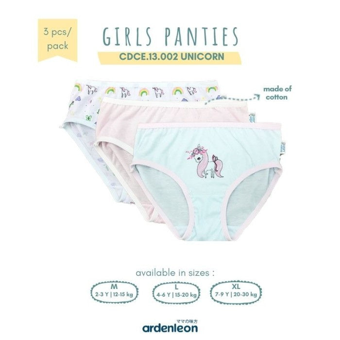Ardenleon Celana Dalam Anak Perempuan Arden Leon Girl Kids