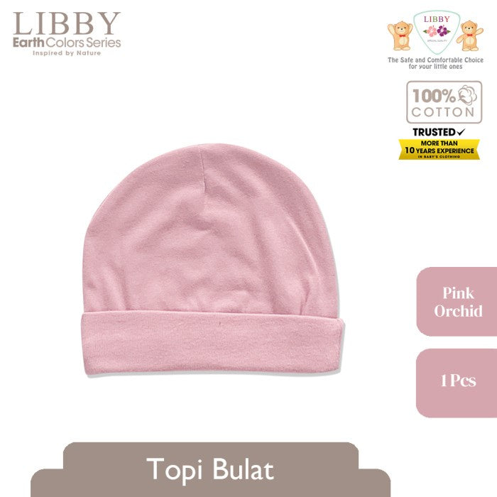 LIBBY Earth Topi Bulat Comfy Set (1 pcs/pack) Topi Bayi