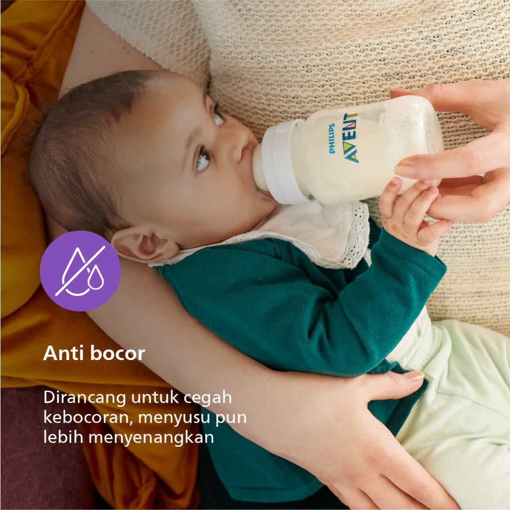 Philips Avent Classic Plus Bottle 125ml 0M+ SCF560/17 Botol Susu Bayi